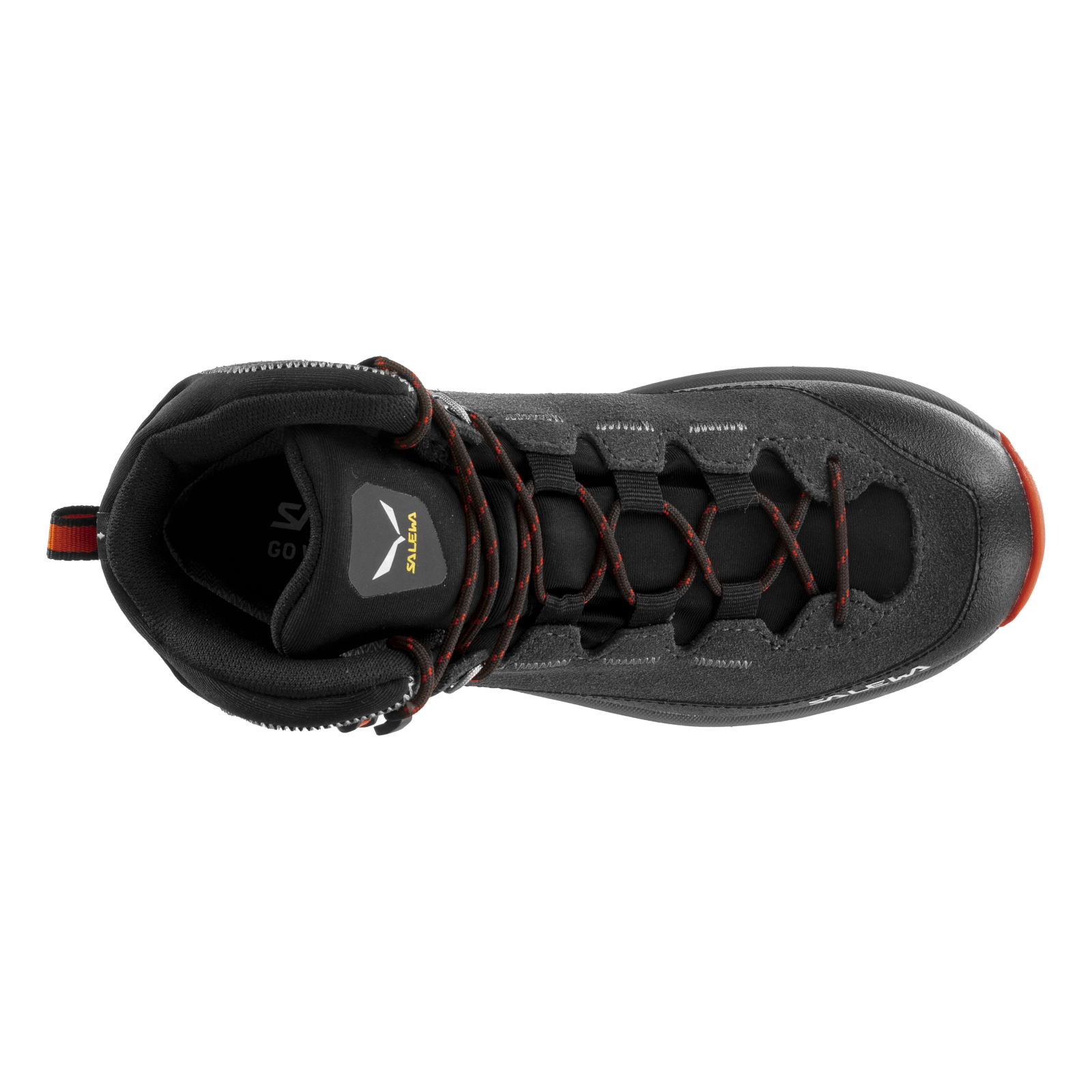 Salewa JR MTN TRAINER 2 MID PTX EU 27, Onyx/Alloy Dětské trekové boty (obrázek 5)