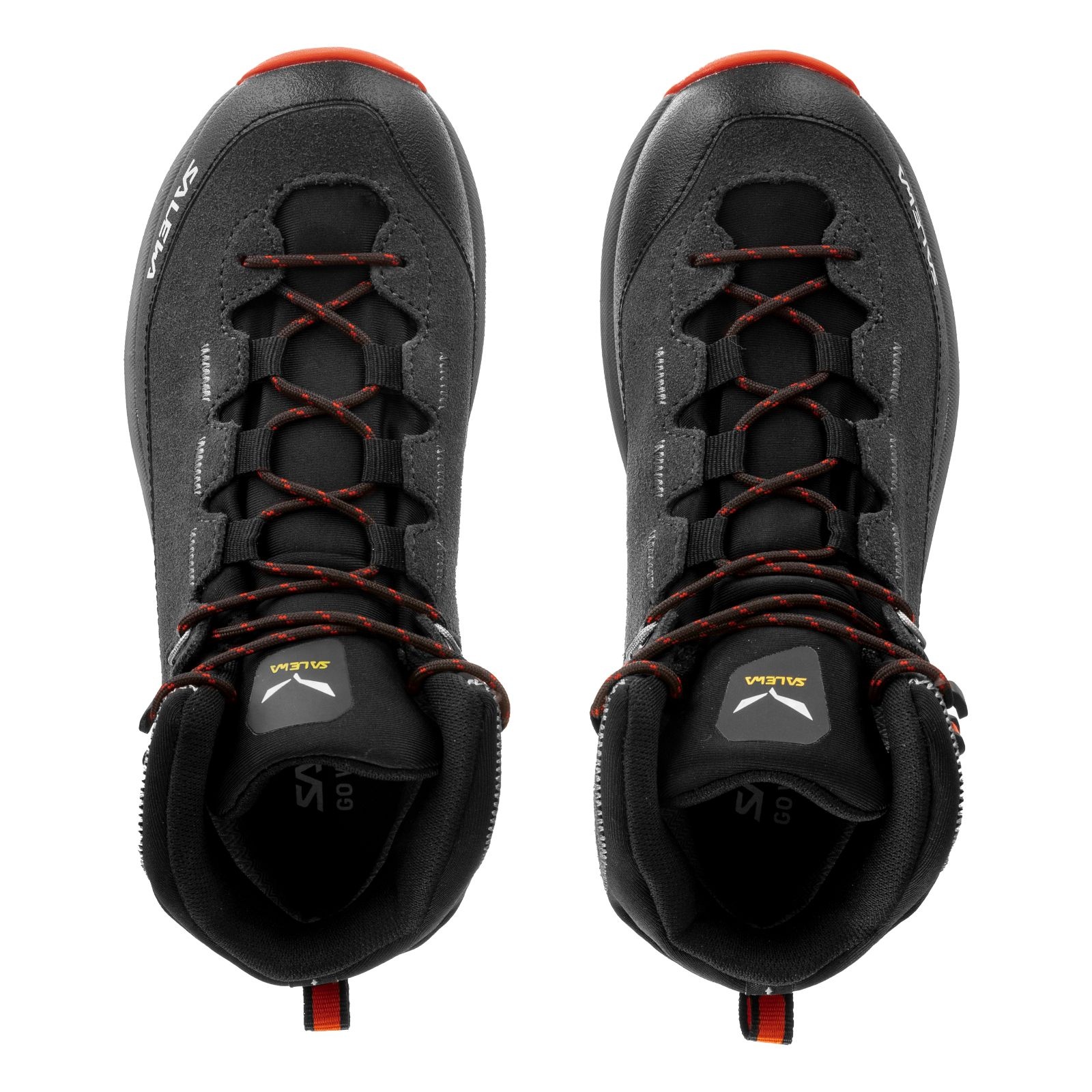 Salewa JR MTN TRAINER 2 MID PTX EU 27, Onyx/Alloy Dětské trekové boty (obrázek 3)
