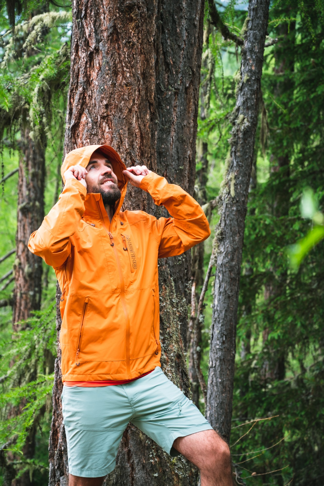Husky Neoni M S, mustard Pánská hardshell bunda (obrázek 10)