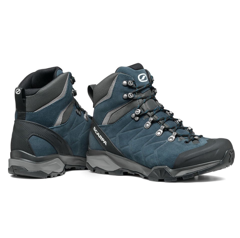 Scarpa ZG TREK GTX WIDE EU 46, Ottanio/Gray Pánské trekové boty (obrázek 5)