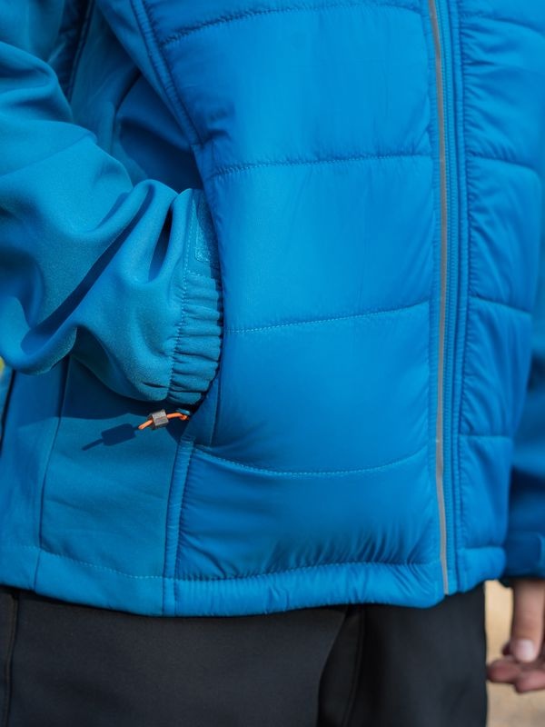 Husky Swany K 122-128, blue Dětská softshell plněná bunda (obrázek 8)