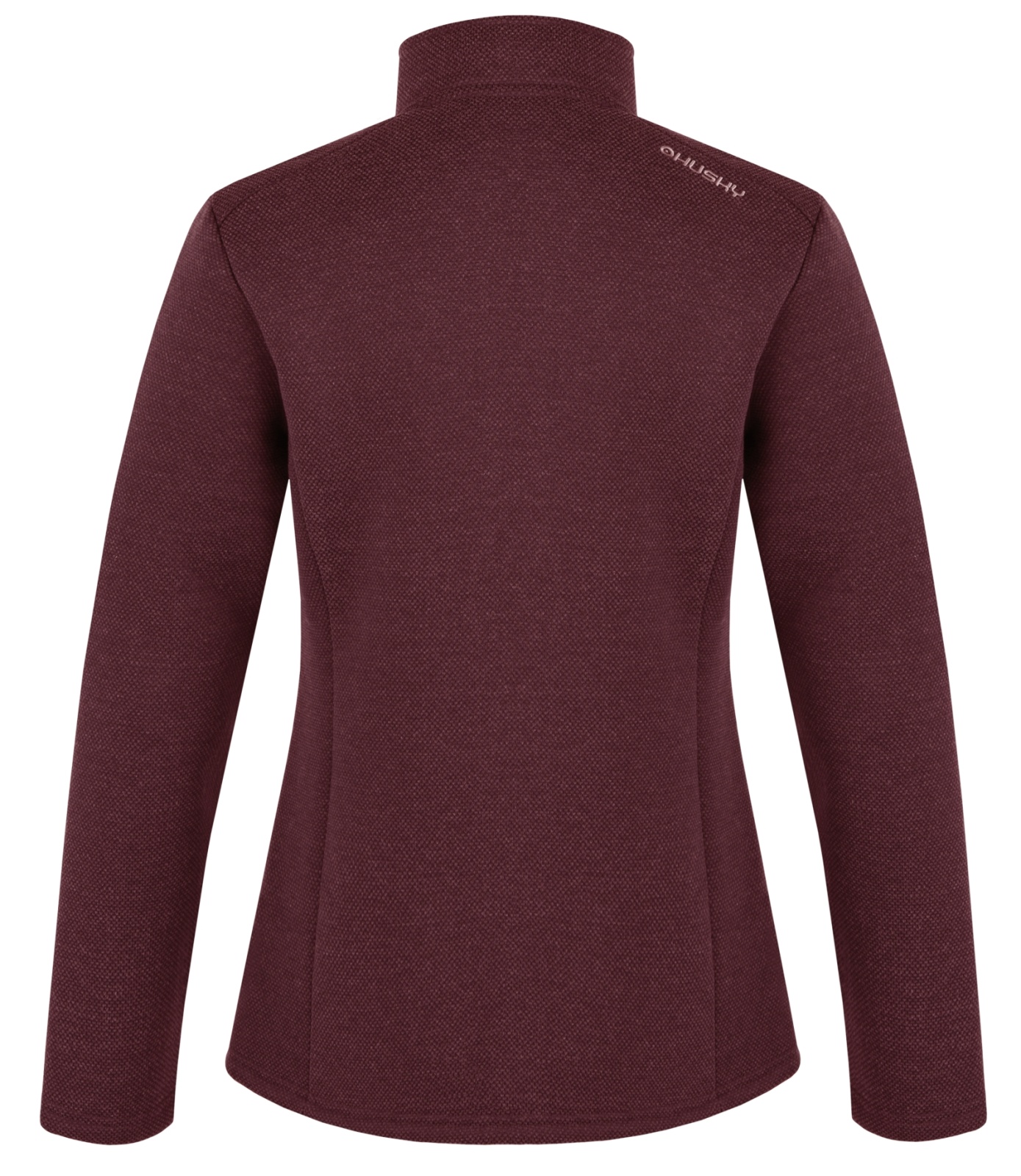 Husky Akra L XL, dark bordo Dámský svetr na zip