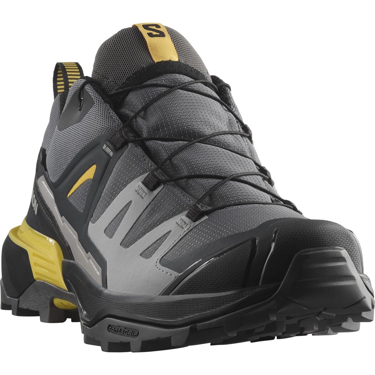 Salomon X ultra 360 GTX EU 46, Castlerock/Black/Spicy Mustard Pánské turistické boty
