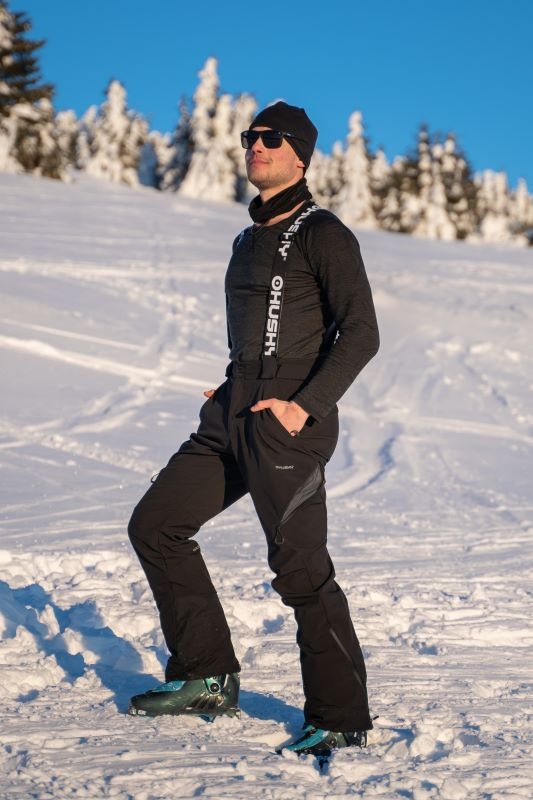 Husky Galti M XL, black Pánské lyžařské kalhoty (obrázek 3)