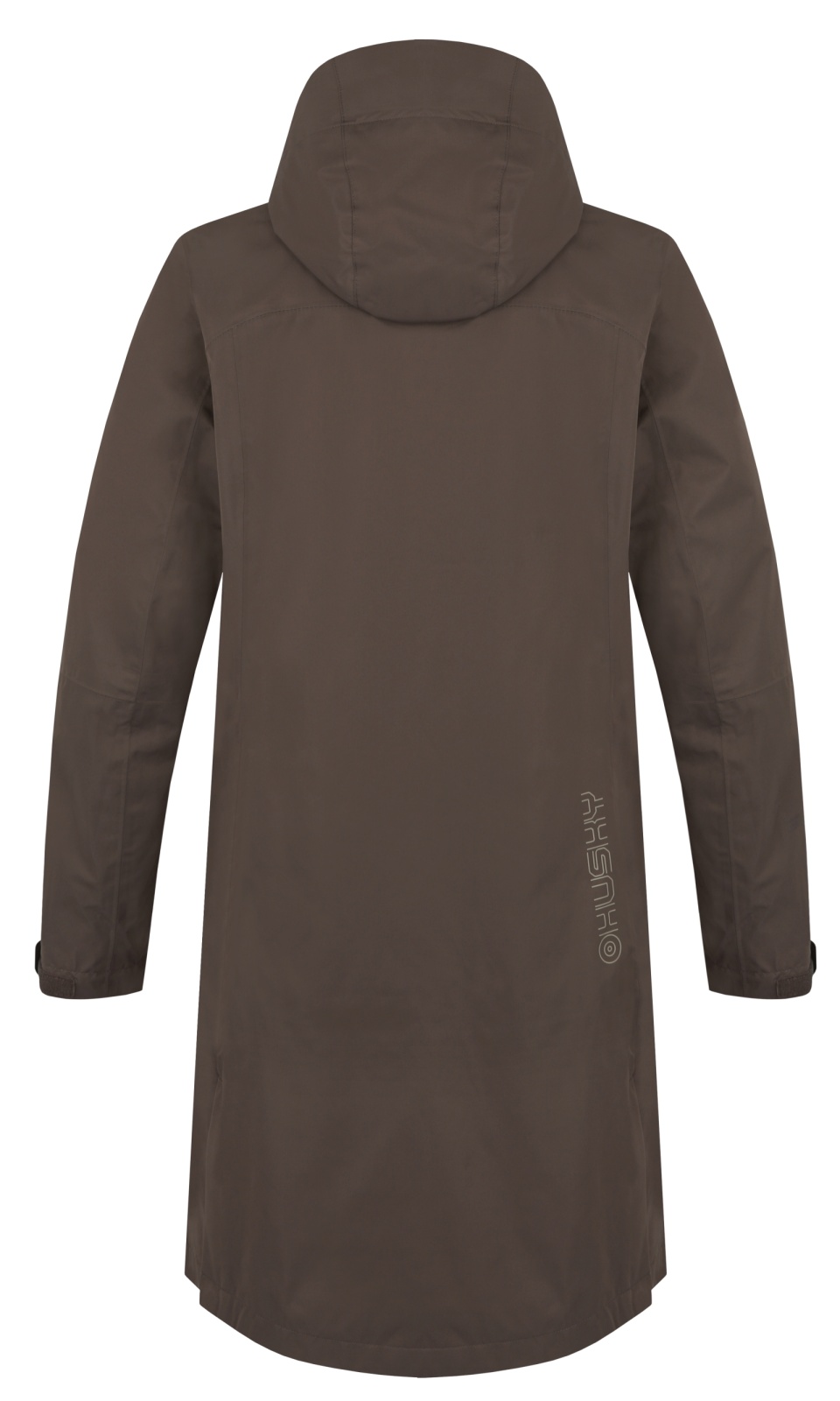 Husky Nua L XXL, brown Dámský hardshell kabát