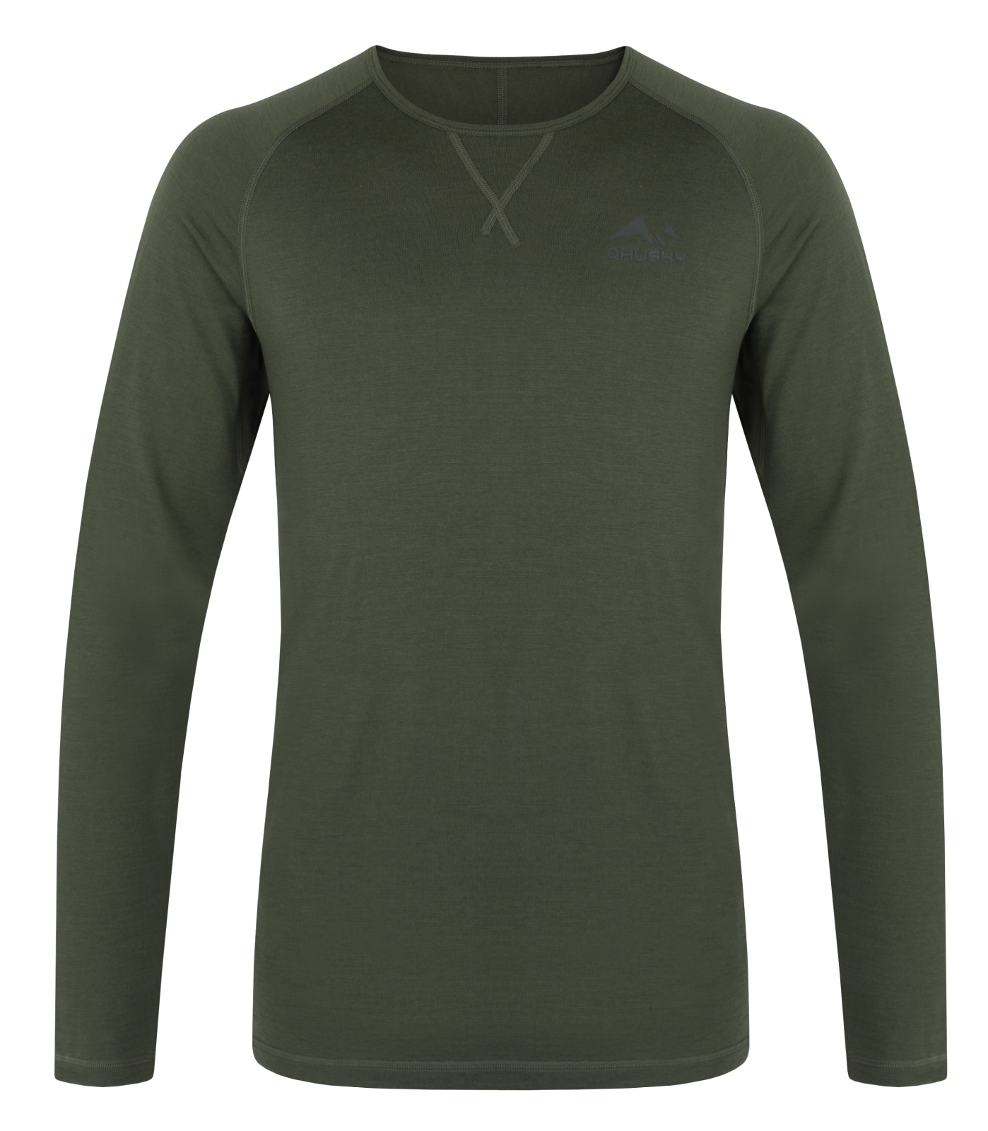 Husky Merow M XXXL, green Merino termoprádlo triko (obrázek 3)