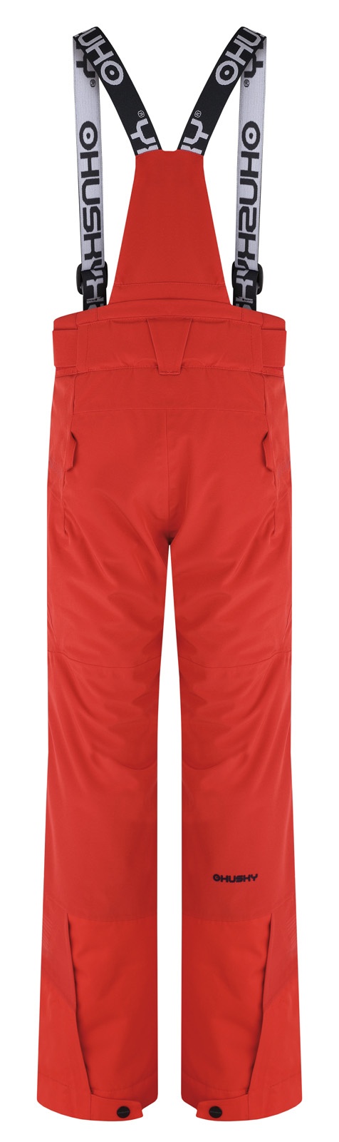 Husky Gilep Kids 152-158, red Dětské lyžařské kalhoty