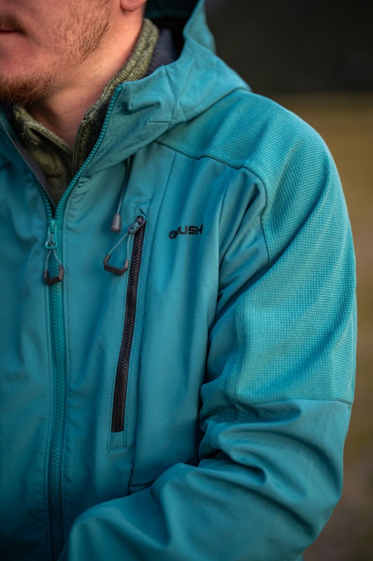 Husky Sevan M M, dark mint Pánská softshell bunda (obrázek 9)