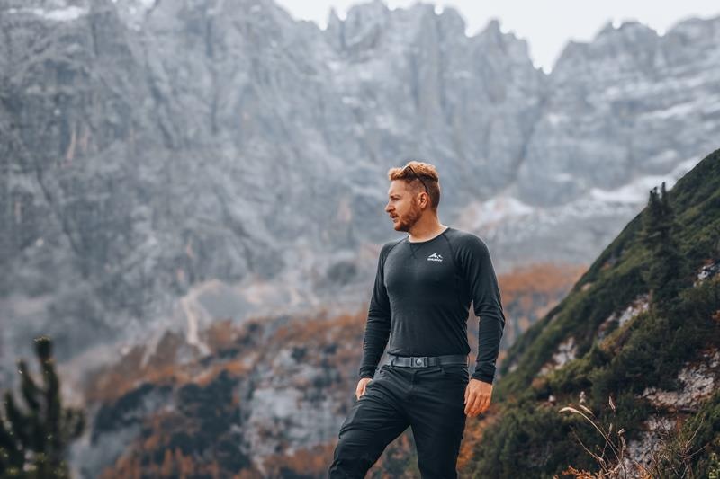 Husky Mertee M XL, black Merino termoprádlo triko (obrázek 9)