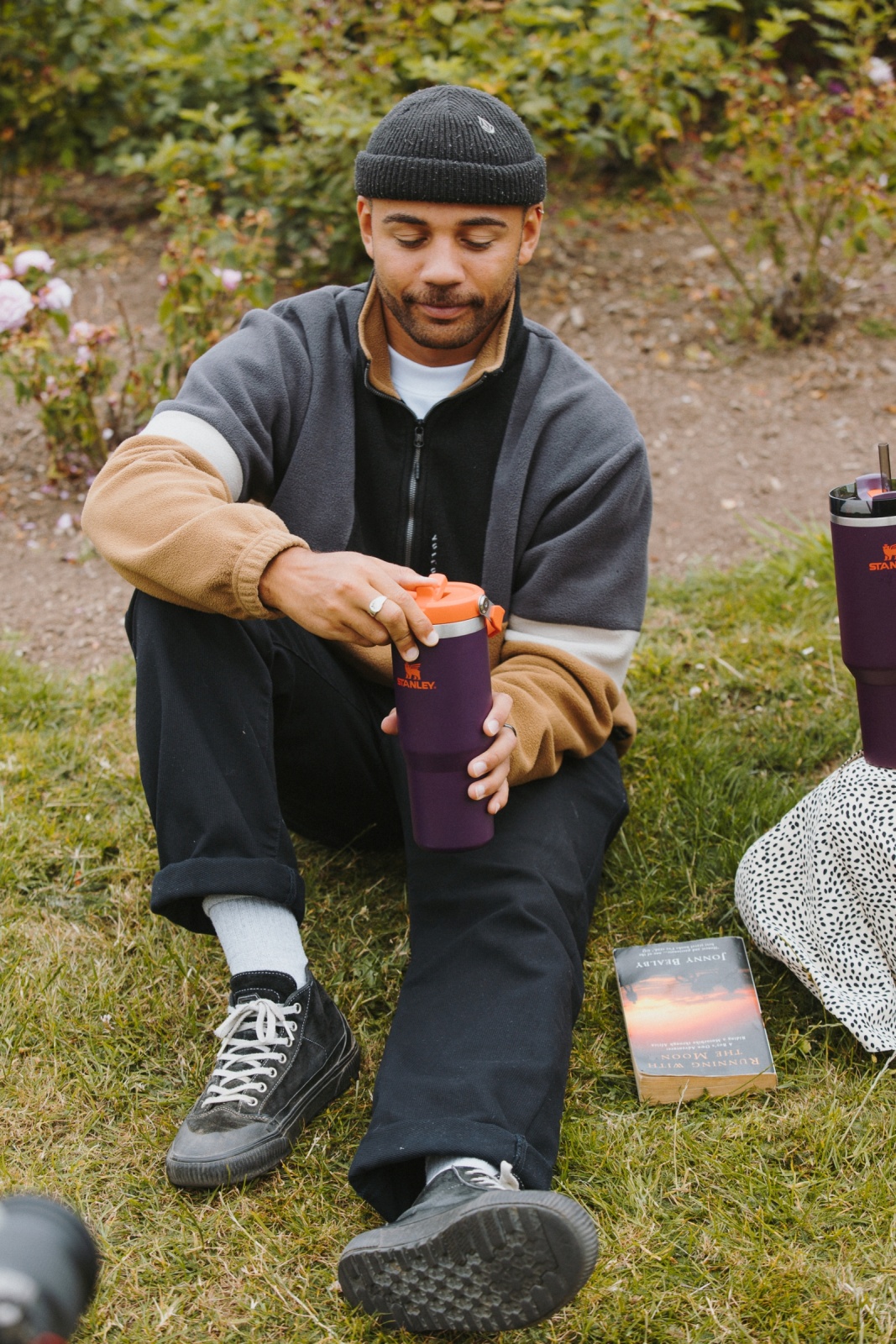 Stanley TUMBLER se slámkou/brčkem plum Termohrnek (obrázek 5)