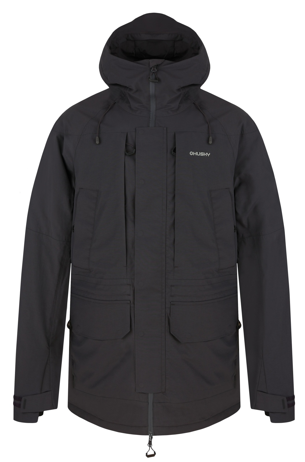 Husky Nigalo M XXL, graphite Pánská hardshell bunda (obrázek 3)