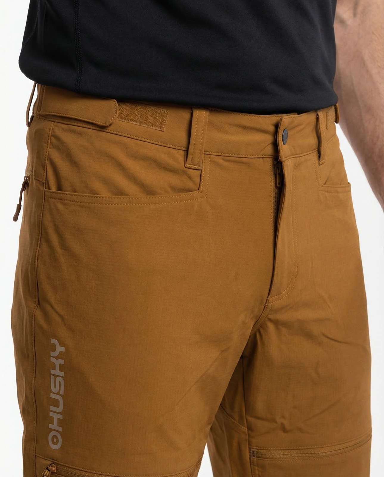 Husky Kusty M L - long, black Pánské outdoor kalhoty (obrázek 8)