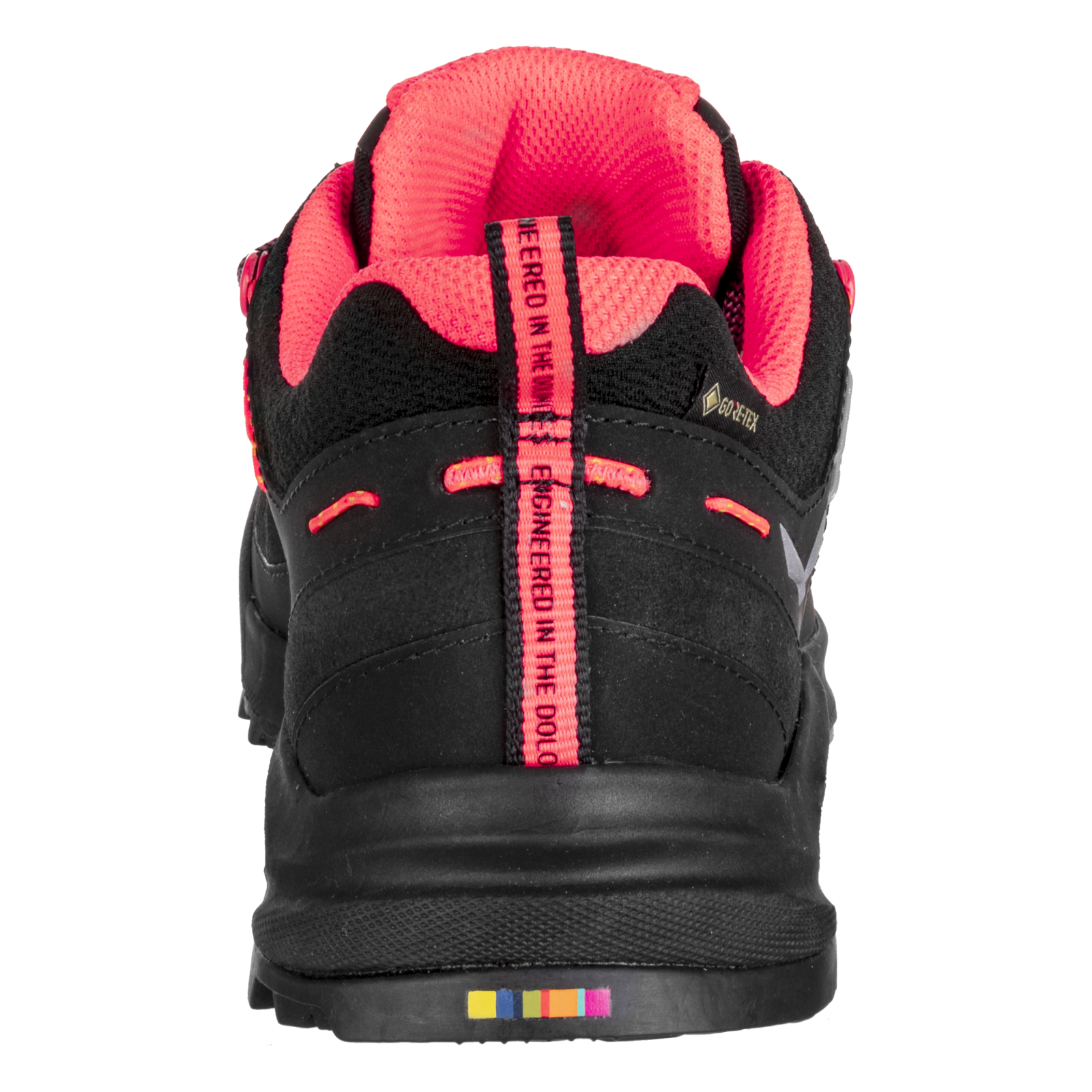 Salewa Wildfire leather GTX EU 39, Black/Fluo Coral Dámské trekové boty (obrázek 6)