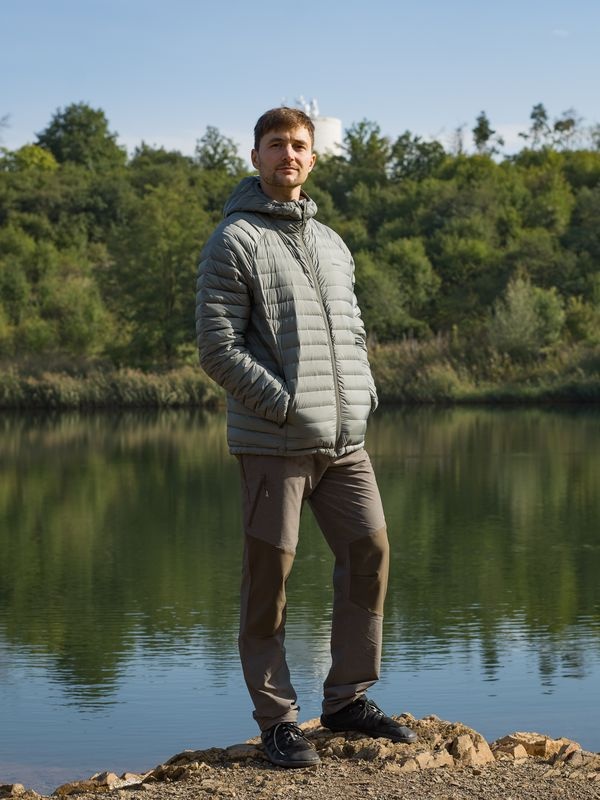 Husky Klass M XL, deep khaki Pánské outdoor kalhoty (obrázek 4)