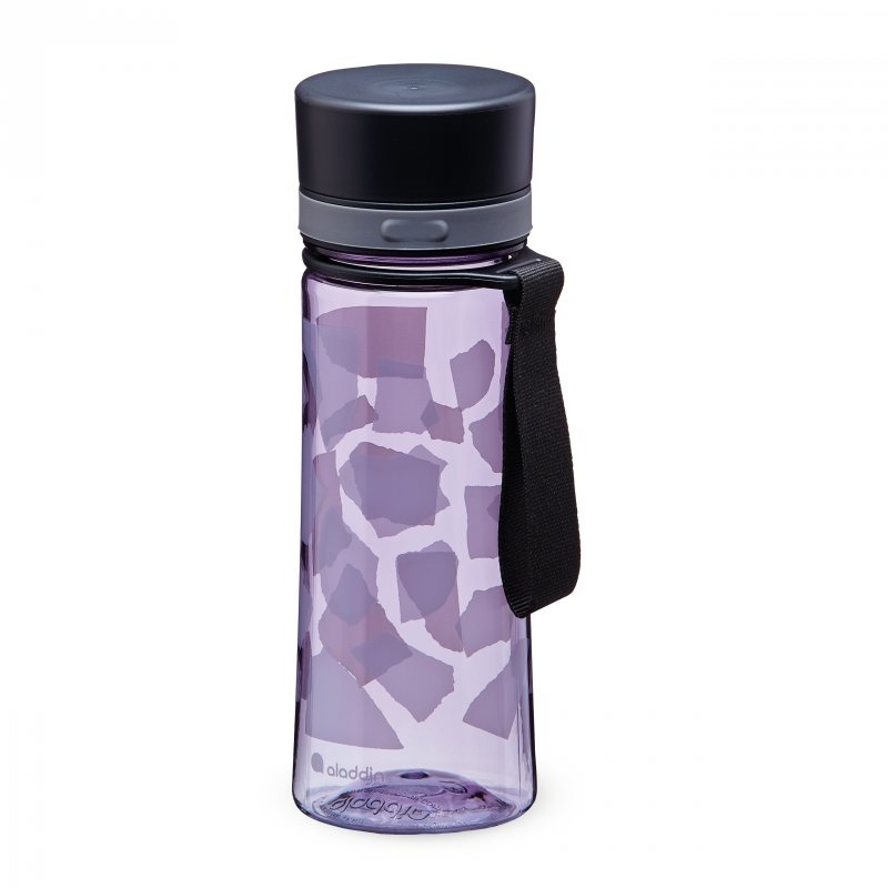 Levně Aladdin Aveo Violet purple print fialová Outdoorová láhev