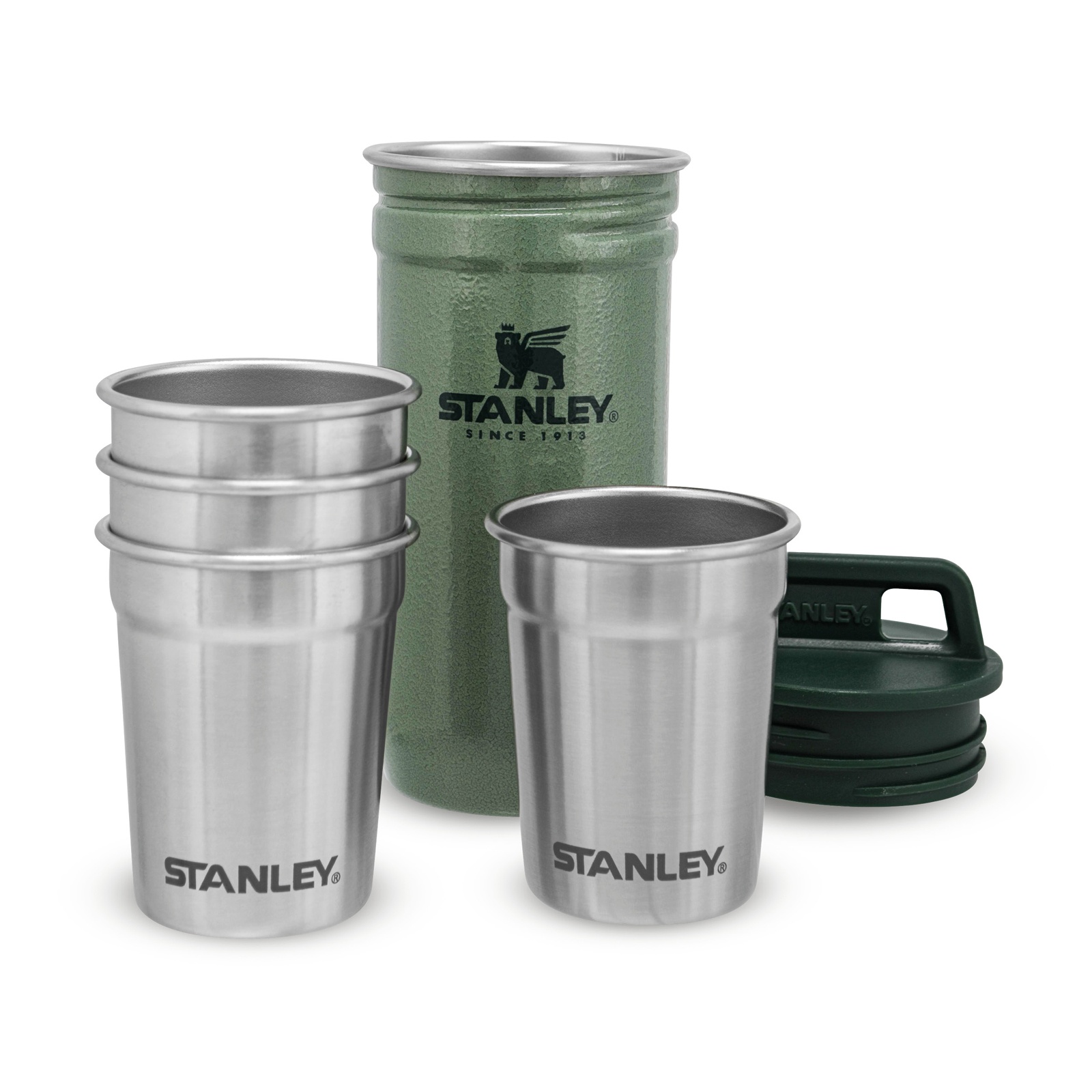 Levně Stanley Adventure series zelená Set 4ks panáků