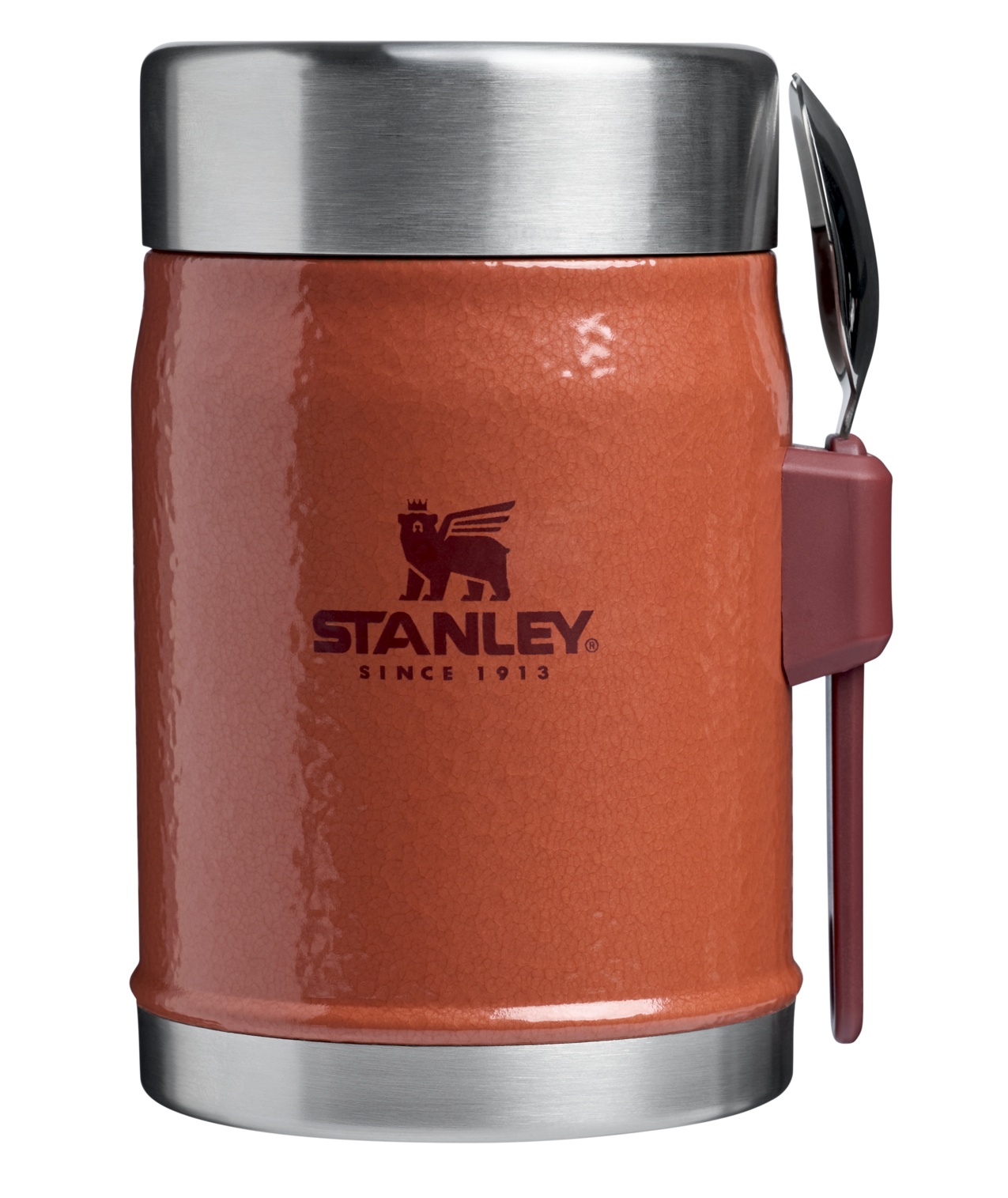 Stanley Jídelní set hammertone clay Termoska se lžící/vidličkou