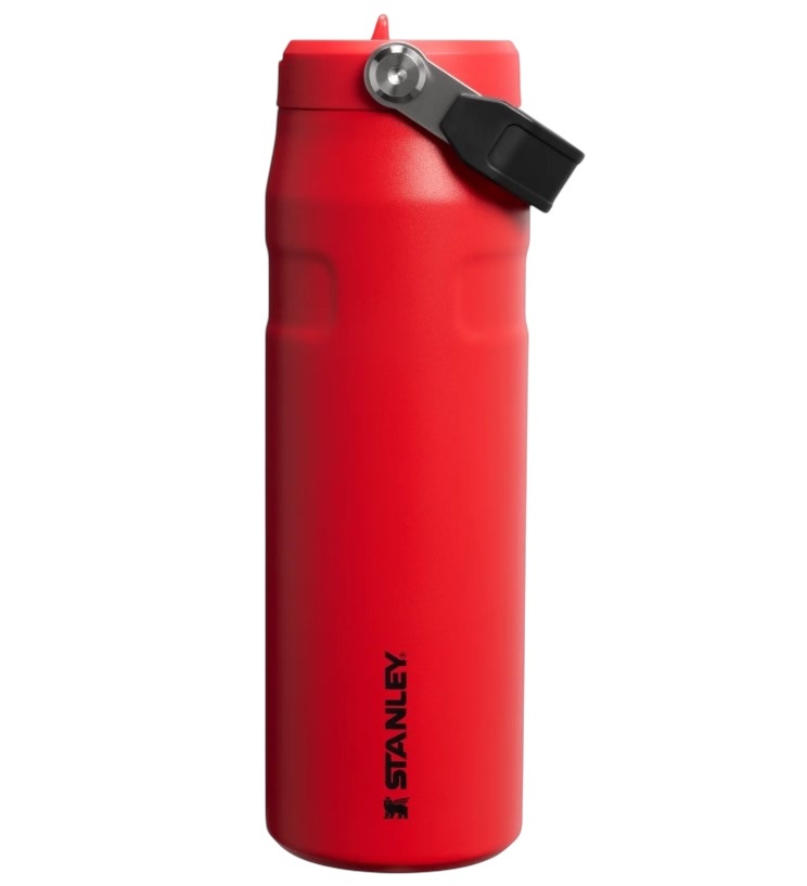 Stanley The IceFlow™ Bottle Flip Straw 2.0 chili black Outdoorová láhev