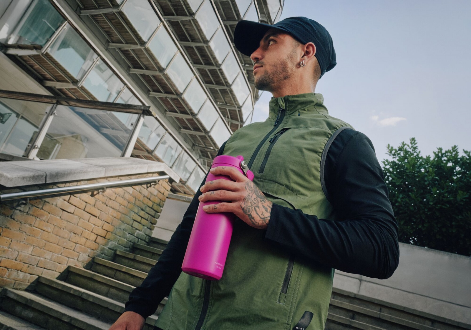 Stanley The IceFlow™ Bottle Flip Straw 2.0 violet blossom Outdoorová láhev (obrázek 6)
