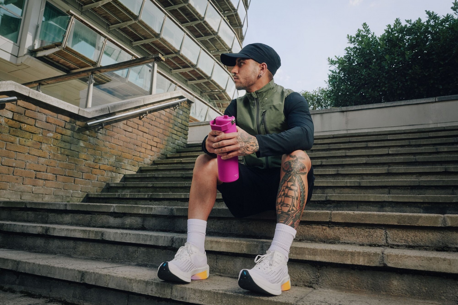 Stanley The IceFlow™ Bottle Flip Straw 2.0 violet blossom Outdoorová láhev (obrázek 5)