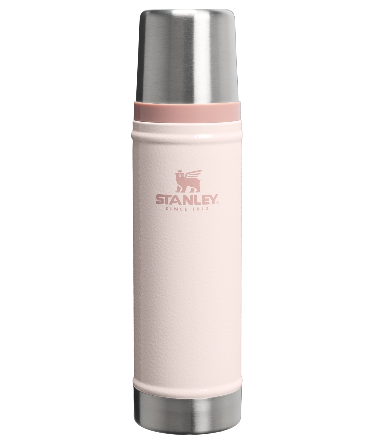 Stanley Legendary Classic series hammertone rose quartz Termoska