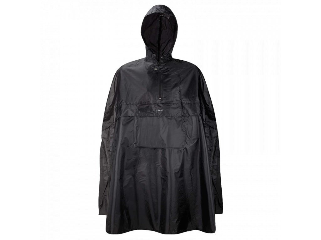 Yate Trekmates PAK Poncho černá Pláštěnka