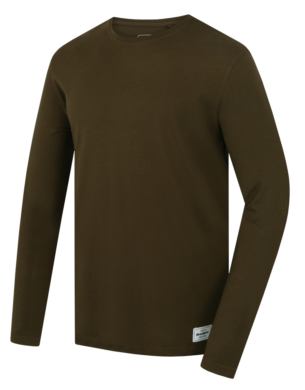 Husky Tee Loba M XXL, dark khaki Pánské bavlněné triko