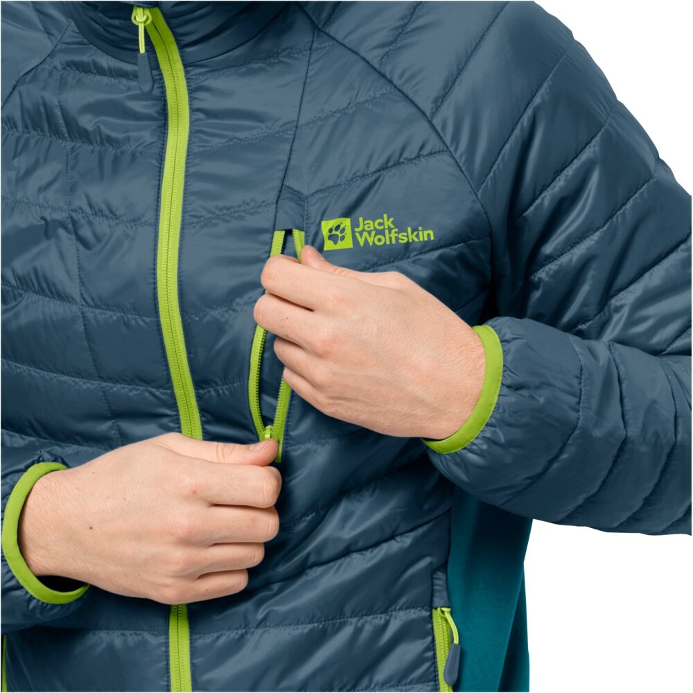 Jack Wolfskin Routeburn Pro Ins M, black Pánská zateplená bunda (obrázek 10)