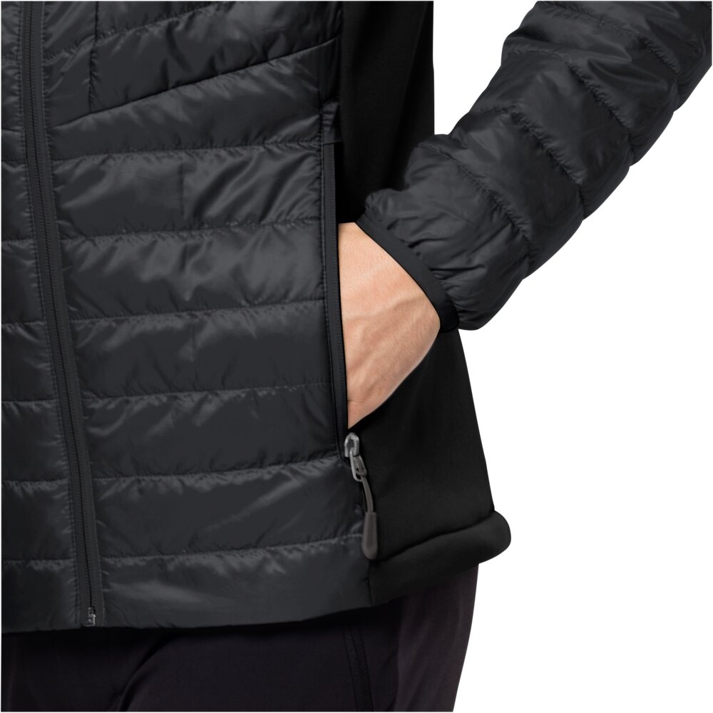 Jack Wolfskin Routeburn Pro Ins M, black Pánská zateplená bunda (obrázek 5)