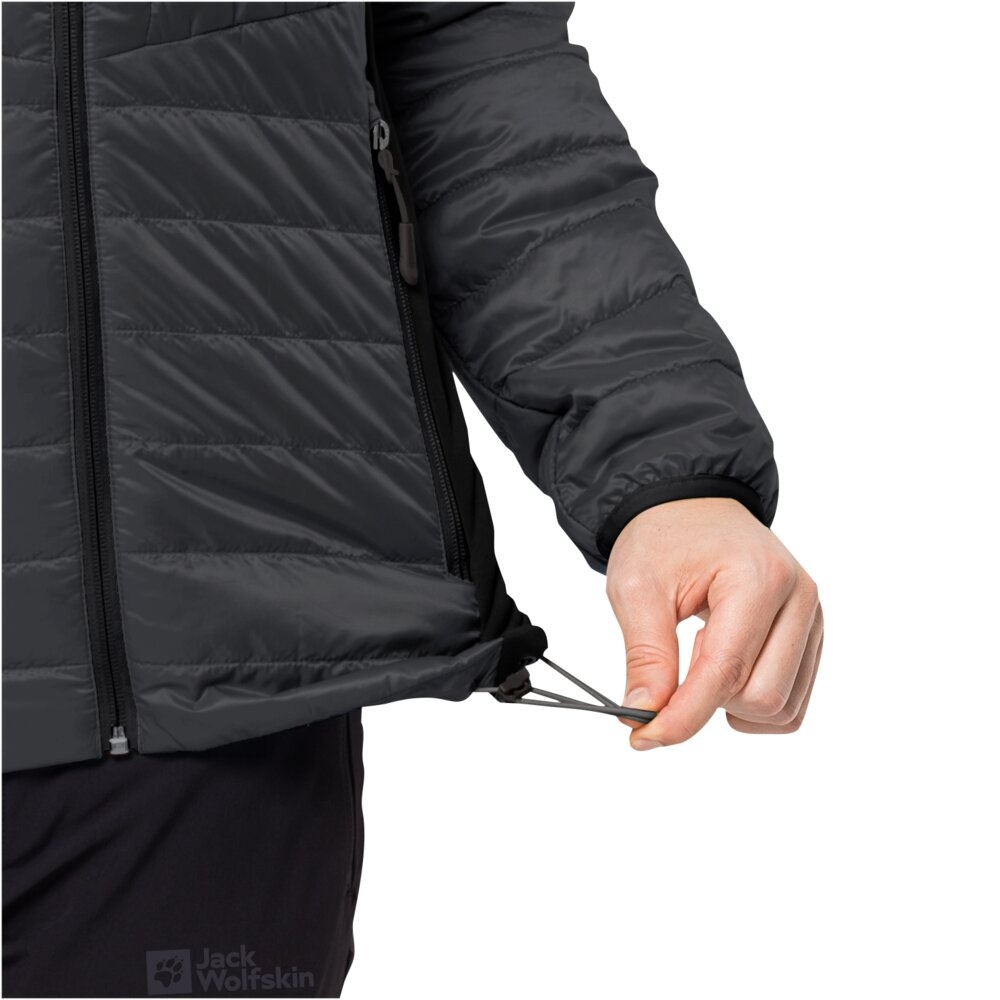 Jack Wolfskin Routeburn Pro Ins M, black Pánská zateplená bunda (obrázek 6)
