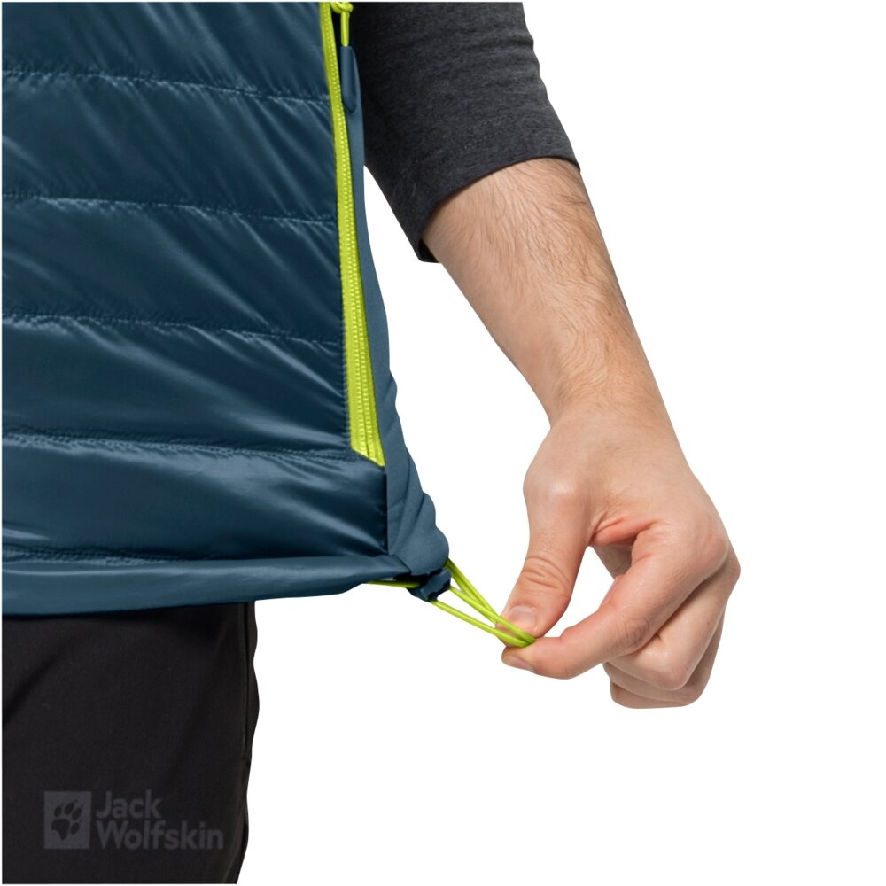 Jack Wolfskin Routeburn Pro Ins XL, dark sea Pánská zateplená vesta (obrázek 6)