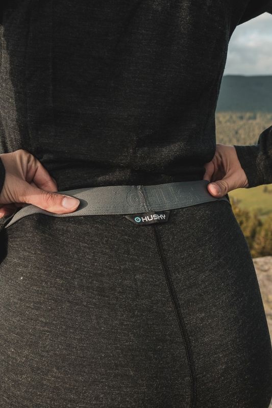 Husky Merea L XXL, black Merino termoprádlo kalhoty (obrázek 4)