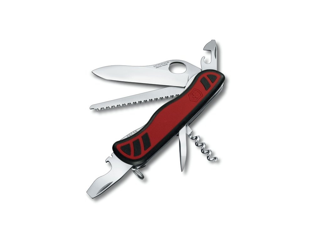 Levně Victorinox Forester M Grip červená Kapesní nůž