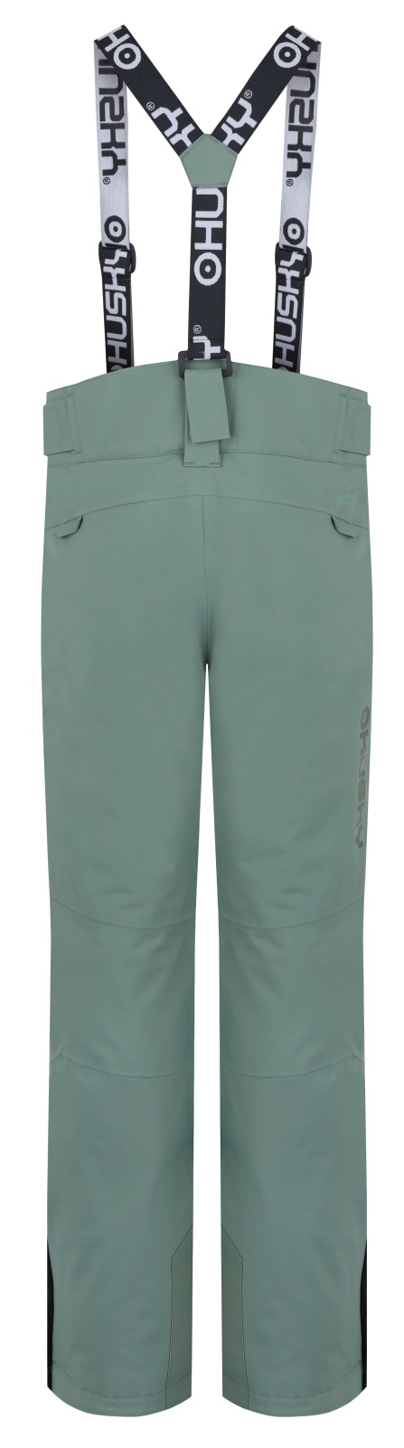Husky Gunis Kids 152, faded green Dětské lyžařské kalhoty
