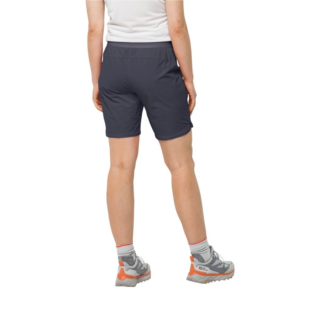 Jack Wolfskin Hilltop Trail 38, graphite Dámské kraťasy