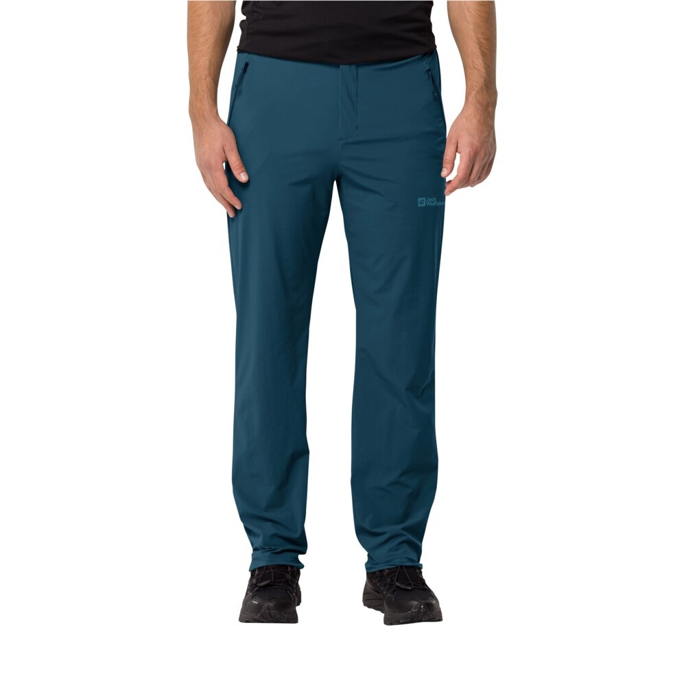 Jack Wolfskin Prelight M, dark sea Pánské softshellové kalhoty (obrázek 3)