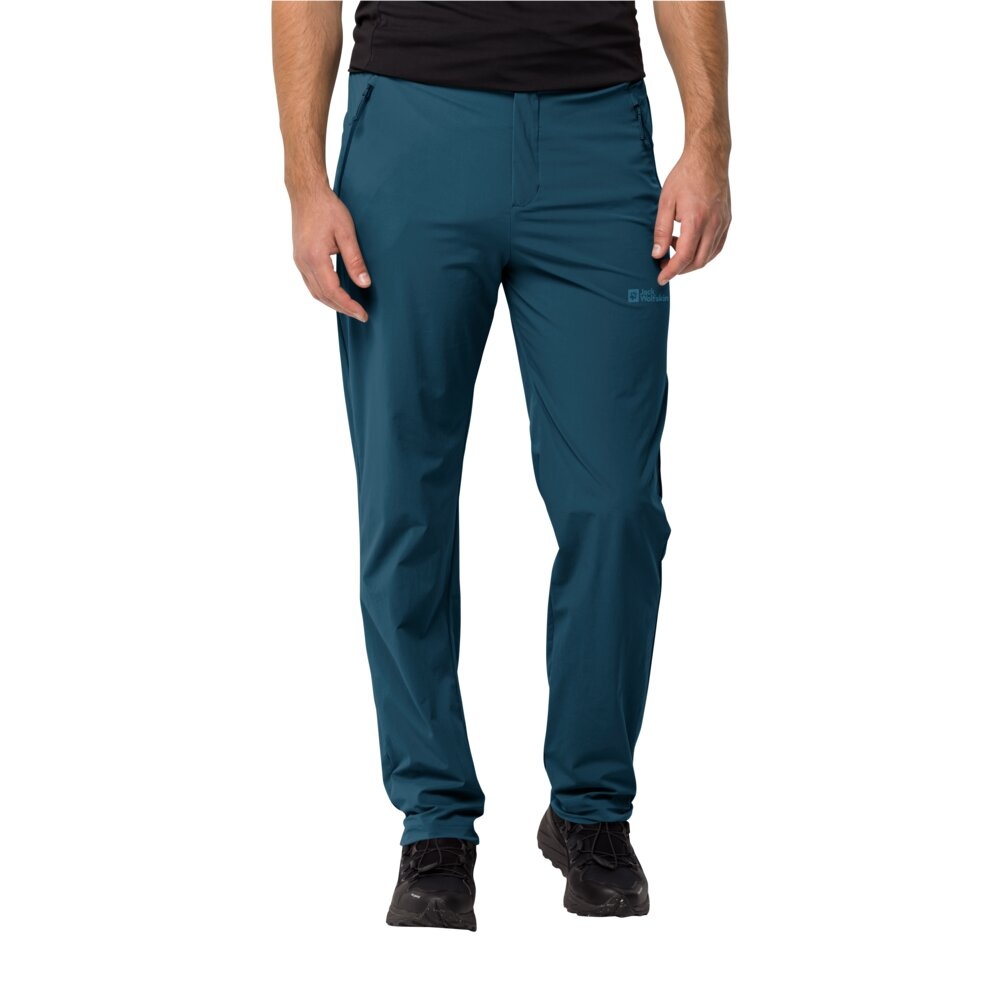 Jack Wolfskin Prelight M, dark sea Pánské softshellové kalhoty (obrázek 4)