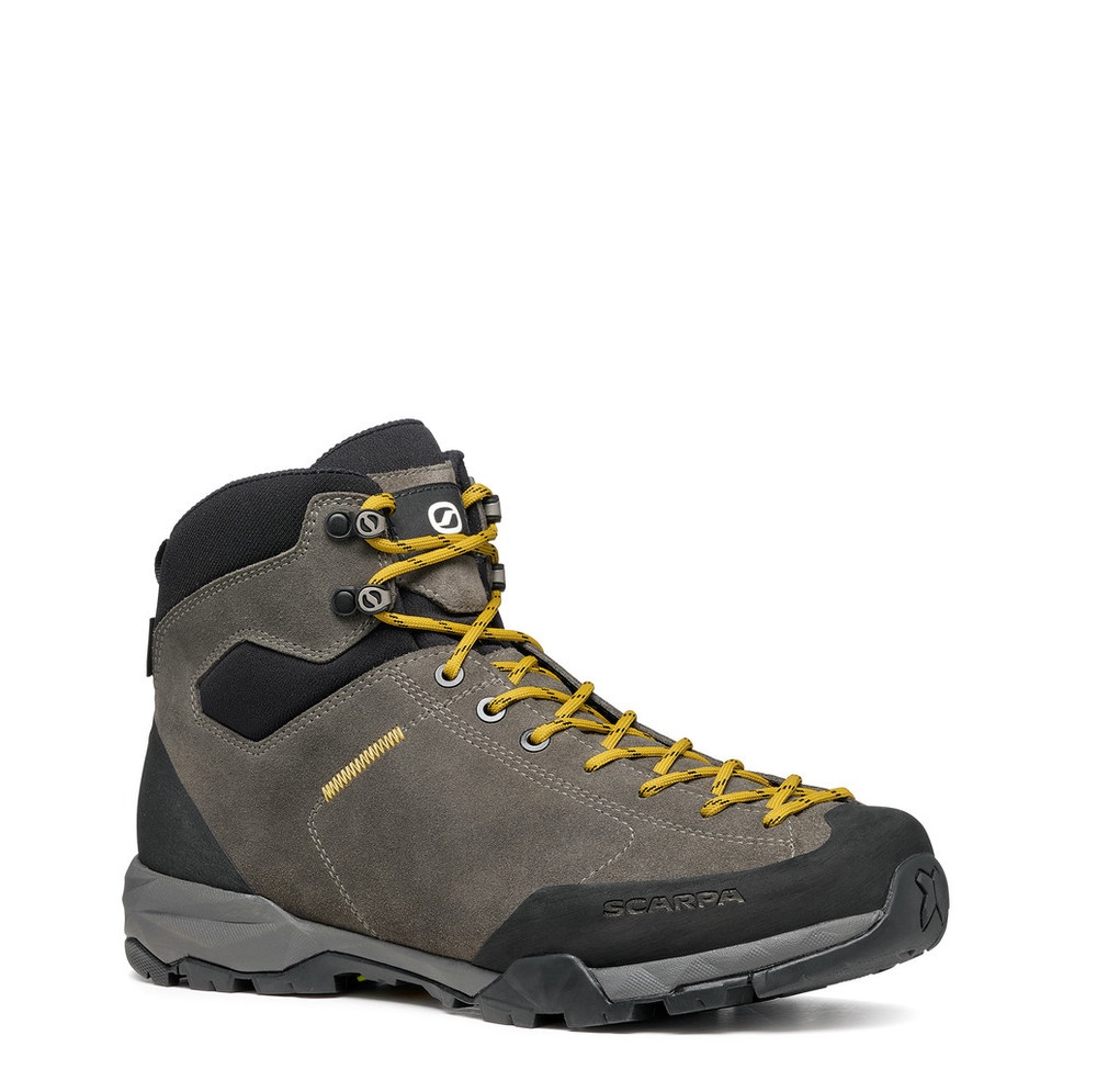 Levně Scarpa Mojito Hike GTX EU 44 ½, titanium/mustard Pánské trekové boty