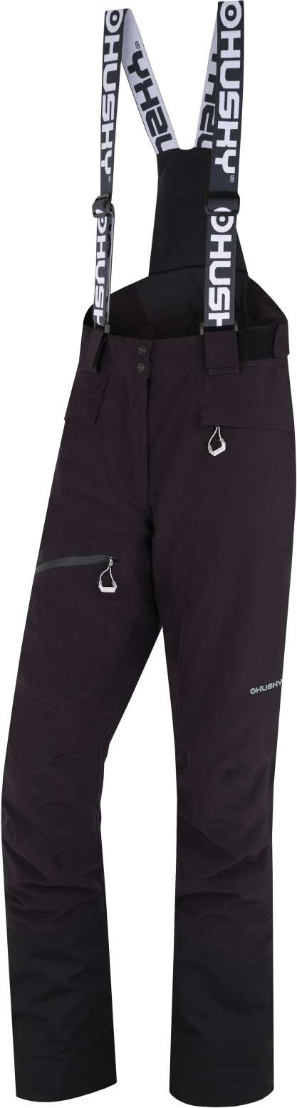 Husky Gilep L S, black Dámské lyžařské kalhoty