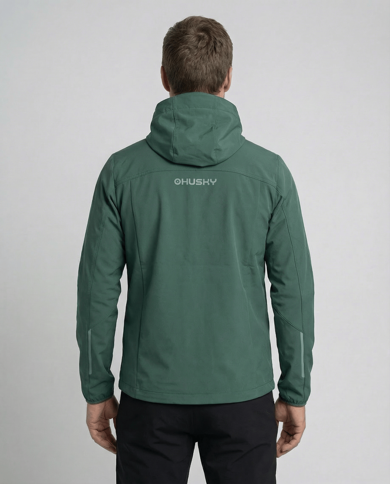 Husky Silvo M S, black Pánská softshell bunda (obrázek 6)