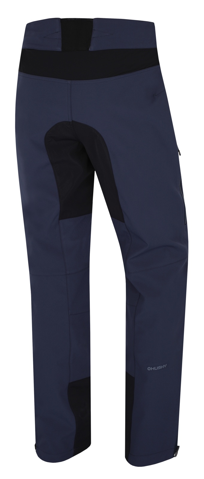 Husky Keson M S, black Pánské softshell kalhoty (obrázek 5)