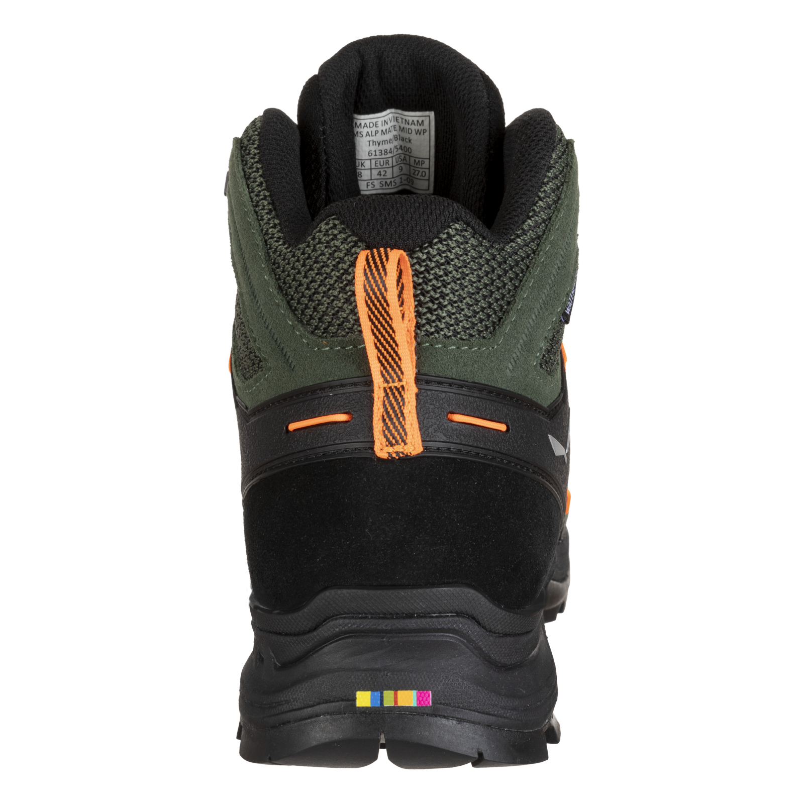 Salewa Alp mate mid wp EU 42, Thyme/Black Pánské boty (obrázek 6)