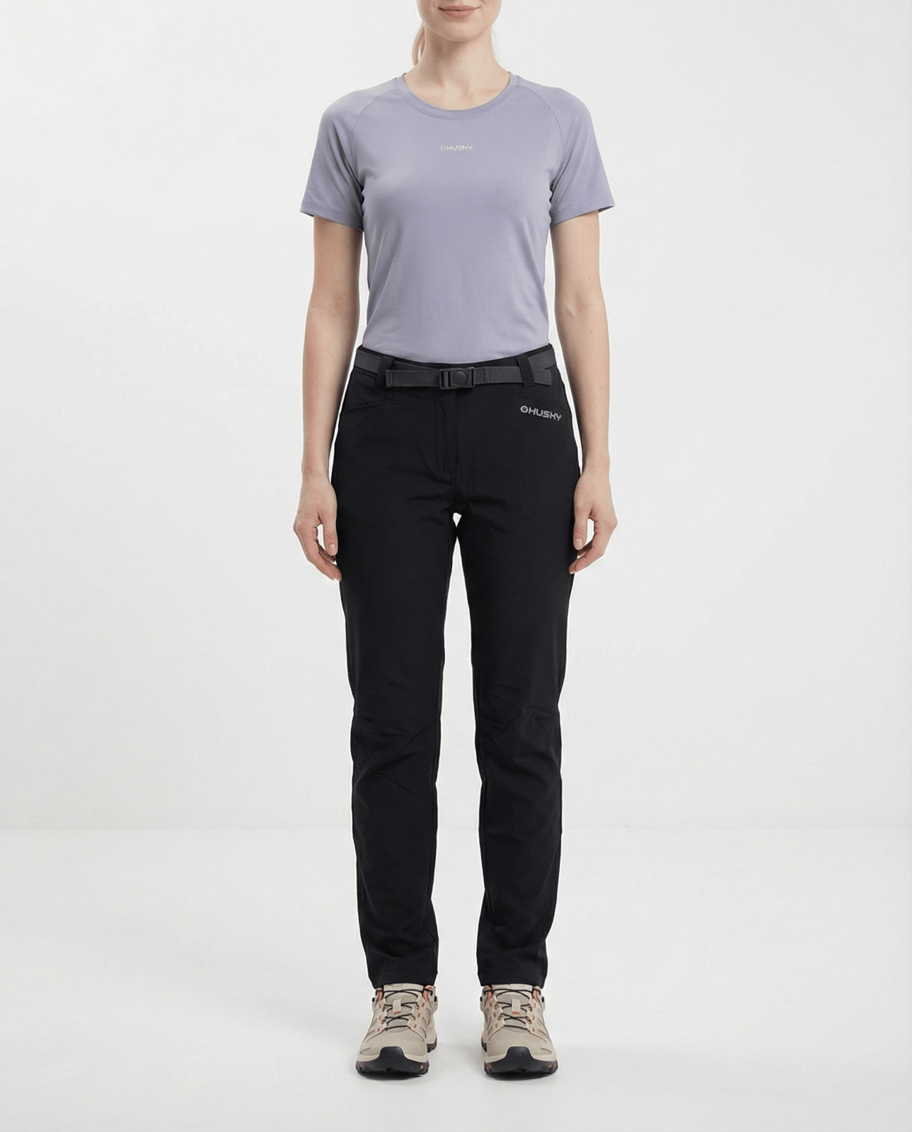 Husky Kone L L – long, black Dámské outdoor kalhoty