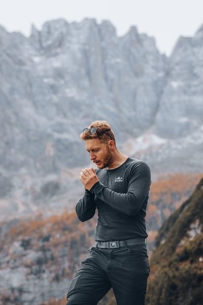 Husky Mertee M S, black Merino termoprádlo triko (obrázek 4)