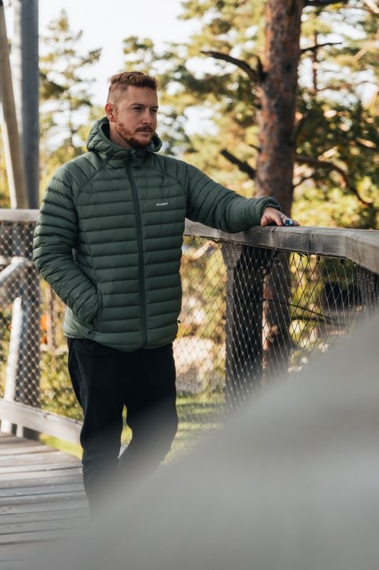 Husky Dreeser M XL, mustard Pánská péřová bunda (obrázek 9)