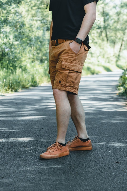 Husky Ropy M S, beige Pánské bavlněné kraťasy (obrázek 8)
