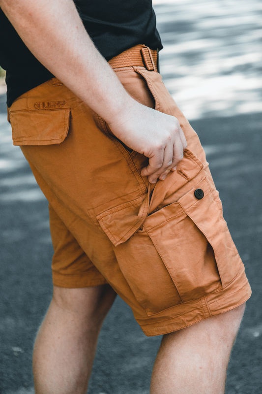 Husky Ropy M S, beige Pánské bavlněné kraťasy (obrázek 7)
