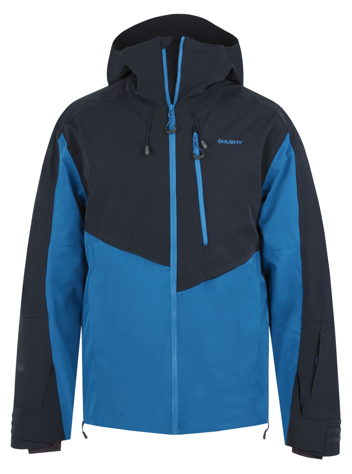Husky Mistral M XL, black blue/blue Pánská lyžařská bunda (obrázek 3)