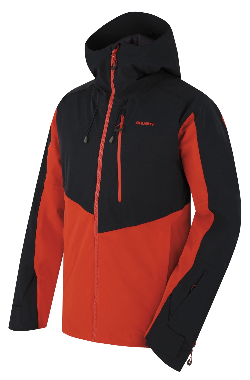 Husky Mistral M XL, khaki/dk. khaki Pánská lyžařská bunda (obrázek 5)