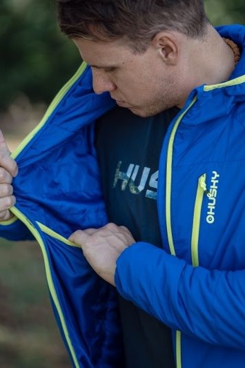 Husky Nitri M XXL, blue Pánská plněná ultralehká bunda (obrázek 4)